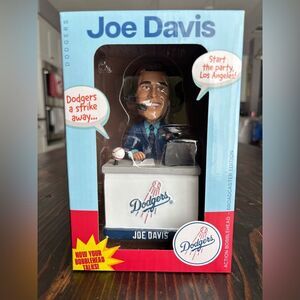 NEW SGA 2025 Los Angeles Dodgers Joe Davis Talking Bobblehead
